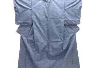 麻の葉模様織り出し本場泥大島紬着物(5マルキ)